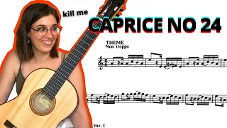 Paganini Caprice No. 24 - 1 Min, 10 Min, 1 Hour Challenge