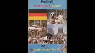 Filmauszug: Fußballweltmeisterschaft 2006, Fanmeile Stuttgart. Das Sommermärchen...