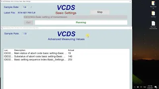 7 DSG (0CW) Basic setting by VCDS ,VOLKSWAGEN , SEAT , SKODA , AUDI, GOLF 7 , AUDI A3.A4