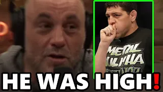 Joe Rogan on Nick Diaz being high while fighting in the octagon UFC