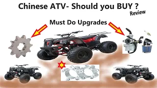 Chinese ATV From Amazon | Review & Upgrades