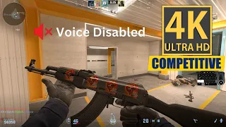 Counter Strike 2 Competitive Ranked Gameplay 4K 60FPS (No Commentary) #28.