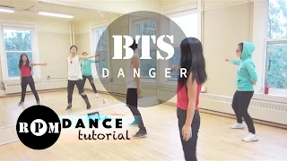 BTS "Danger" Dance Tutorial (Chorus)