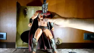 NECA Reel Toys 300 Leonidas 12 inch figure review