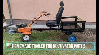 PONOVO SMO U RADIONICI PRIKOLICA ZA MOTORNI KULTIVATOR/Homemade Trailer for Kultivator part 2