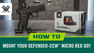 How-To Mount the Defender-CCW™ Micro Red Dot