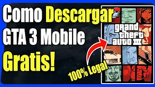 Como Descargar GTA 3 En Android GRATIS!