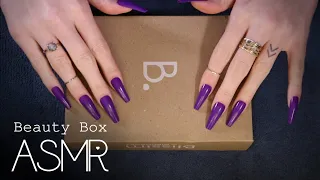 ASMR Blissim unboxing (🎧 soft spoken, sleepy cardboard sounds, tapping)