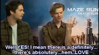DYLAN & THOMAS TALK ABOUT NEWTMAS LOVE + EXTRA (SUB ENG)