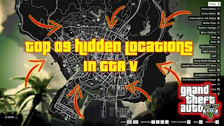 GTA 5 - Top 09 Secret Locations and Hidden Places!  (XBOX, PC, PS4, PS5)