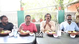 Kerala's Chatti Choru Eating Challenge with Kerala Subscribers under 2 Mins | Beach Bay, Alappuzha |
