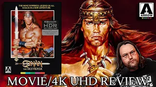 CONAN THE DESTROYER (1984) - Movie/Limited Edition 4K Review (Arrow Video)