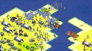 Red Alert 2 Yuri 2024 EXTRA HARD AI Peace is the virtue of civilization 3 vs 1