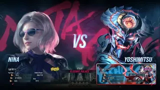 jam minsu (nina) VS eyemusician (yoshimitsu) - Tekken 8 Rank Match