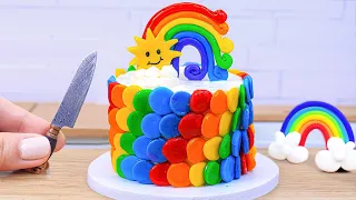 Yummy Chocolate Cake 🌈 Most Awesome Miniature Rainbow Chocolate Cake Decorating | 1000+ Mini Cakes