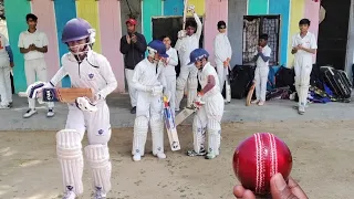 Red Ball 40 Over Under 14 Cricket Match 🏏#shayanjamal #cricketmatch #matchdayvlog