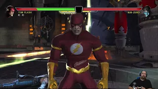 Casual Mortal Kombat vs. DC Universe Gameplay with The Flash!