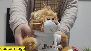 Wholesale Plush Lion Loveable Lion With Shirt - Yahik