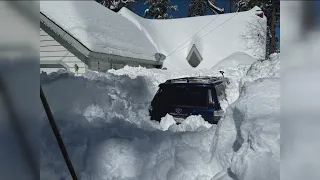 San Diegans still stuck in Lake Arrowhead after massive snow storm