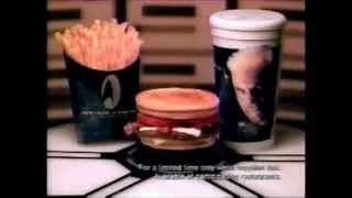 Star Trek Generations Jack in the Box Collector's Cups Commercial (1994)