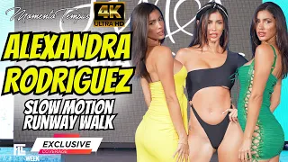 👀 Alexandra Rodriguez's SLOW MOTION Runway Walks / Hot Miami Styles /4K