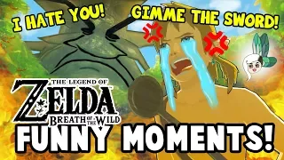 WHY THE DEKU TREE HATES LINK! (Zelda: Breath Of The Wild Funny Moments)