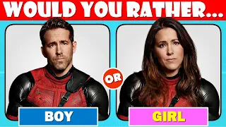 Would You Rather...? 🤯 Marvel & DC Characters (MULTIVERSE) 🤯