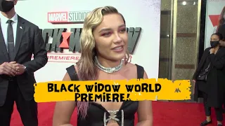 BLACK WIDOW PREMIERE, INTERVIEW FLORENCE PUGH!