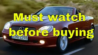 Everything you need to know before buying a Mercedes SLK |  Car-addiction