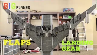 Lego 747 Flaps landing gear and wing structure!