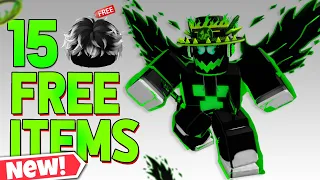 15 THE BEST FREE MESSY HAIR AND FREE ITEMS ROBLOX 2024