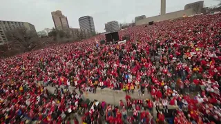 Tech N9ne at the Super Bowl Champions Parade | Kansas City Chiefs