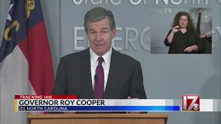 Gov. Cooper gives update on Hurricane Ian impact to NC on Thursday