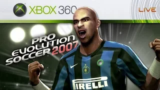 PRO EVOLUTION SOCCER 2007 (XBOX 360) - PRIMEIRO PES DA 7° GERAÇÃO!