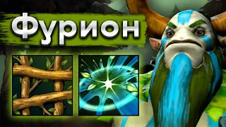 Мира на Фурионе с топ уроном на карте! - Mira Nature's Prophet 7.35 DOTA 2