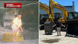 Dating construction worker, may sariling construction company na ngayon! | Kapuso Mo, Jessica Soho