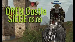 Oren Castle Siege 02.09.23. Reborn x1 origins. Gameplay by Spectral Dancer.