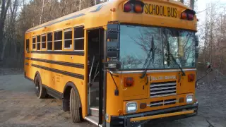 Wheelchair Lift on a 1994 TC2000 School Bus