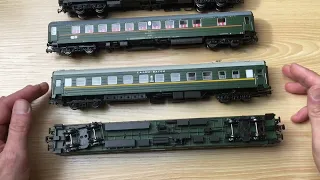 Soviet passanger wagons H0 1/87 - review and problem