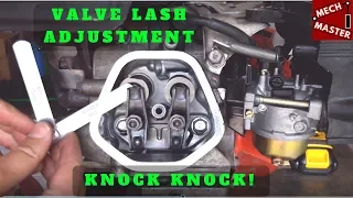 Small Engine Repair Valve Lash Clearance Adjustment on Honda, Predator, or any Engine