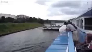 авария прогулочного катера Москва