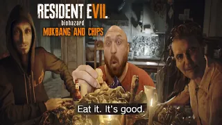 Resident Evil 7: Ryback's Mukbang and Chips Dinner Scene #Shorts