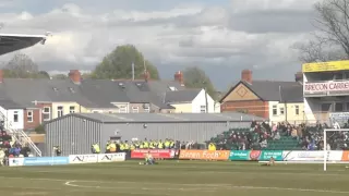 Notts county fans fighting each other