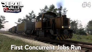 First Concurrent Jobs Run - Realistic Career - Derail Valley Simulator - #4