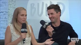 Matthew Goode and Teresa Palmer funny moments @ A Discovery of Witches season 1 interviews