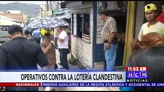 Por denuncias, "cierran filas" contra la Lotería Clandestina en Danlí