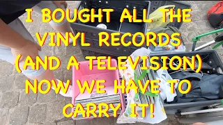 Do this on flea markets: How much for the whole box of vinyl records? - Erix Collectables 200