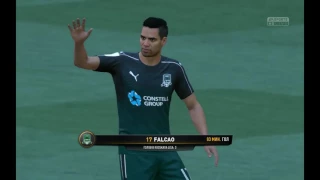 FIFA 17 Карьера за Краснодар  #8 .FALCAO показывает свой класс.