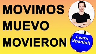 The Spanish verb  MOVER - TO MOVE in the present + past + phrases  Learn Spanish With Pablo