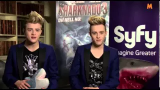 23/07/2015 Metro - Jedward ("Sharknado 3" Promo)